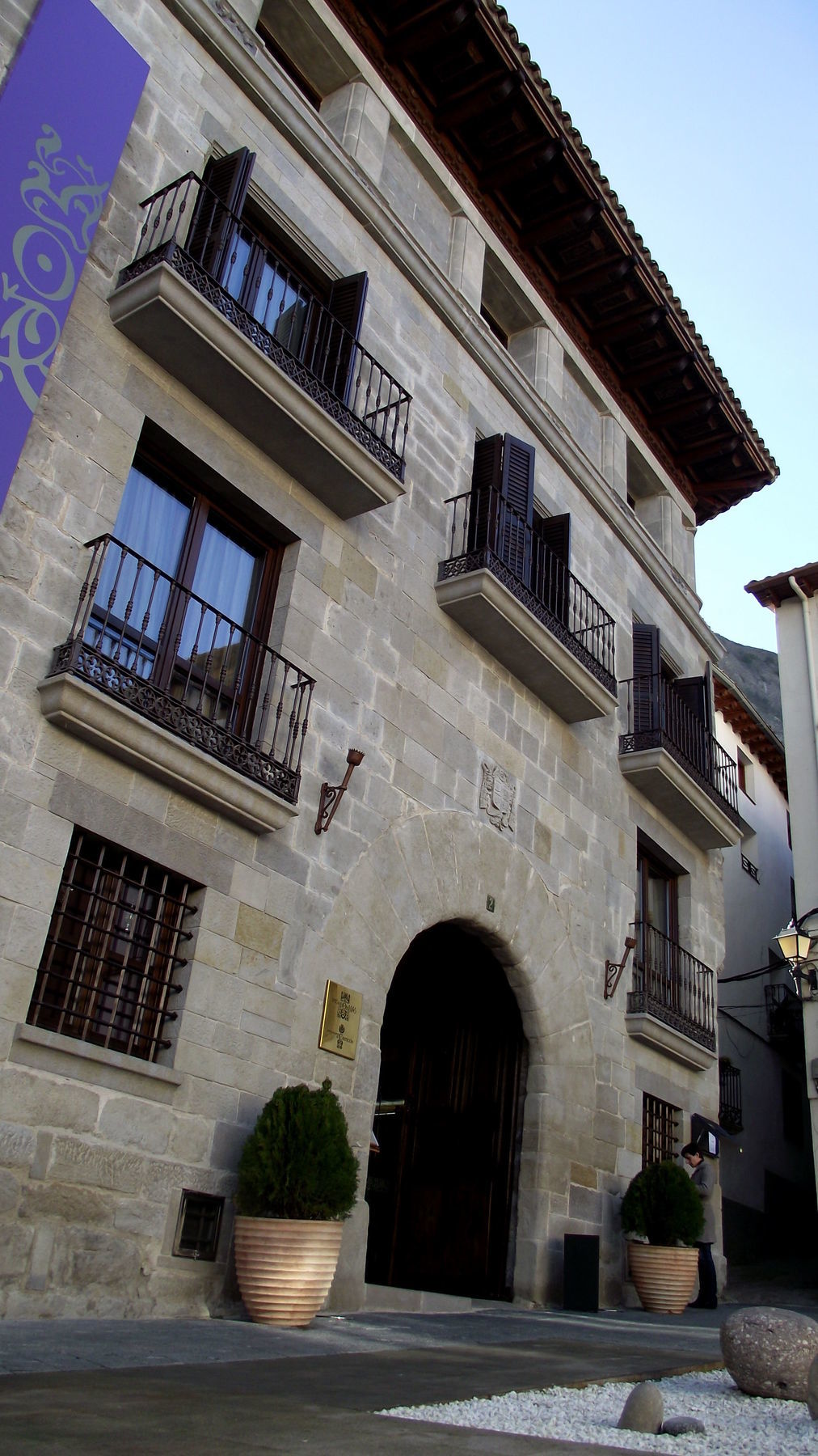 Hotel Palacio Del Obispo Graus Exteriör bild